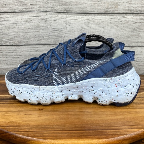 Nike Space Hippie 04 Mystic Navy Men’s Sneaker CZ6398-400 Shoe Size 10
